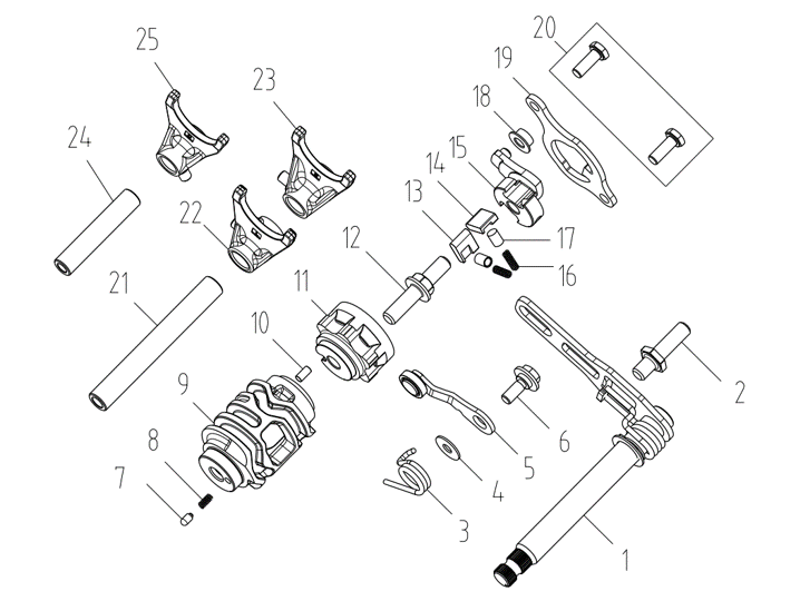 Gearshift Mechanism
