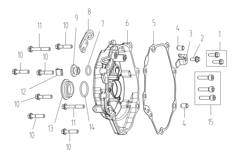 Left Crankcase Cover